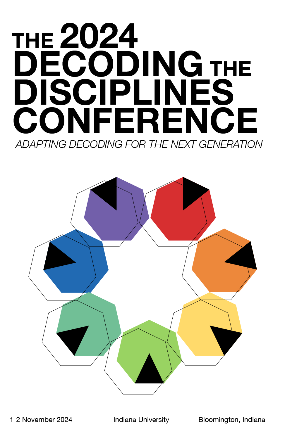 Poster for the 2024 Decoding Conference